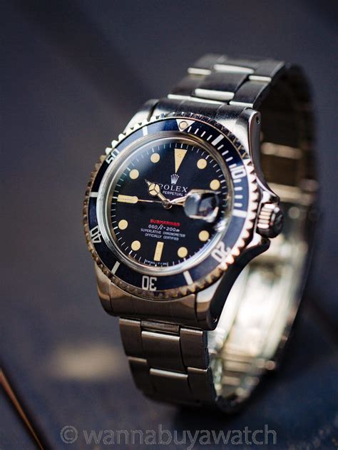 rolex submariner 1680 red 1971|rolex submariner 1680 price.